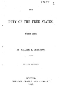 The duty of the free states.