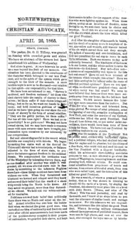 The pastor, Dr. O.H. Tiffany, was greeted on Sunday with crowded pews and aisles.