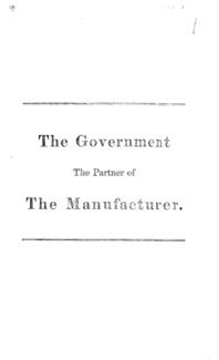 The government the partner of the manufacturer.