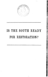 Is the South ready for restoration?