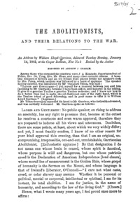 Three unlike speeches