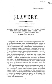 Slavery