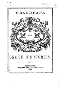 Grandpapa and one of his stories.