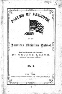 Psalms of freedom for the American Christian patriot