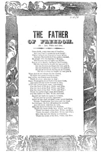 The father of freedom.