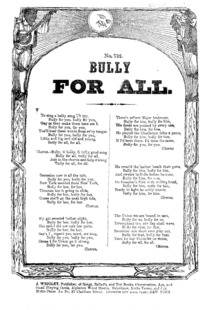 Bully for all.