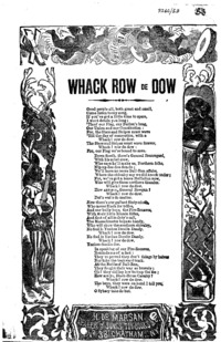 Whack row de dow.