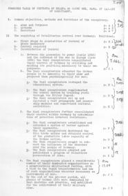 Combined Table of Contents of Briefs on Count One Pars. IV (A)-(D) of Indictment 