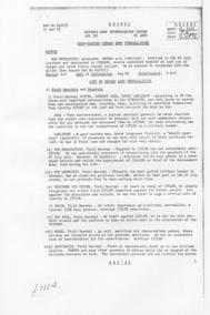 High-Ranking German Army Personalities / SECRET / Seventh Army Interrogation Center / APO 758 / U.S. Army