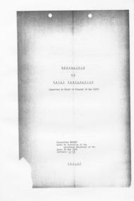 Memorandum on Trial Preparation / SECRET