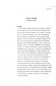 Trial Brief of Alfred Rosenberg