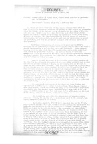 Interrogation of Albert Speer, former Reich Minister of Armaments and War Production / Supreme Headquarters / Allied Expeditionary Force / Office of Assistant Chief of Staff, G-2 / SECRET