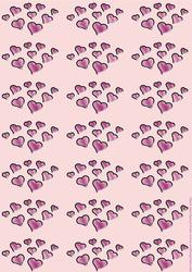 Heart Card Template - CUP90613_822 | Craftsuprint