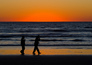 I love you and ... couple at sunset
