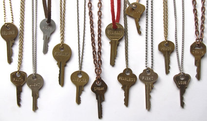 giving keys necklaces