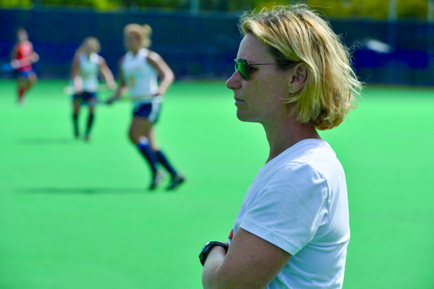 On and off the field, Ange Bradley works to empower players The Daily