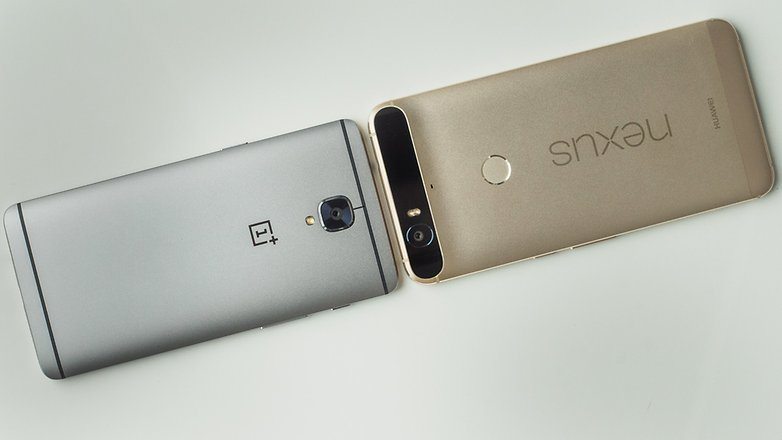 OnePlus 3 and Nexus 6P
