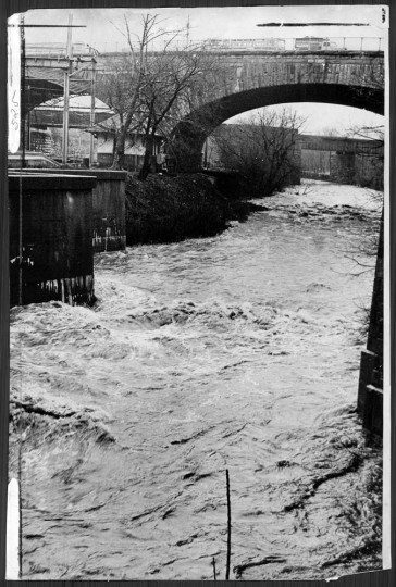 Under North Avenue, March 7, 1967. (Sun file photo)