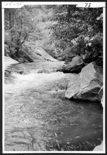 The falls, June 9, 1972. (Sun file photo)