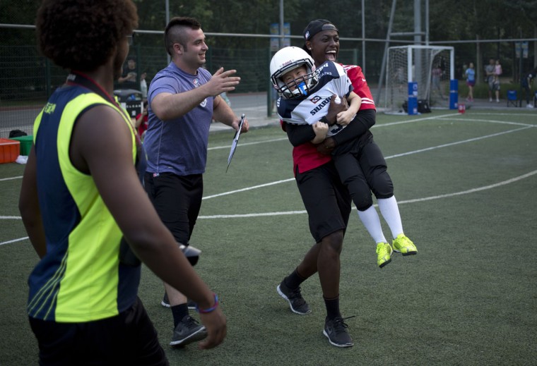 AP China American Football Photo Essay