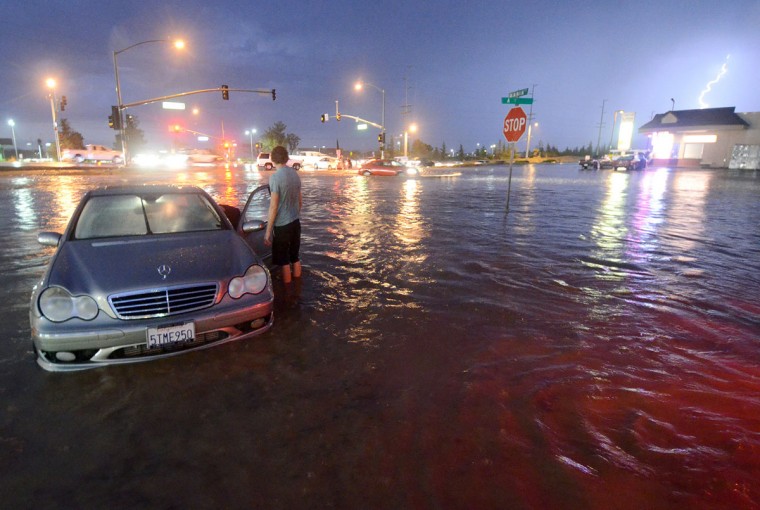 AP APTOPIX Severe Weather California