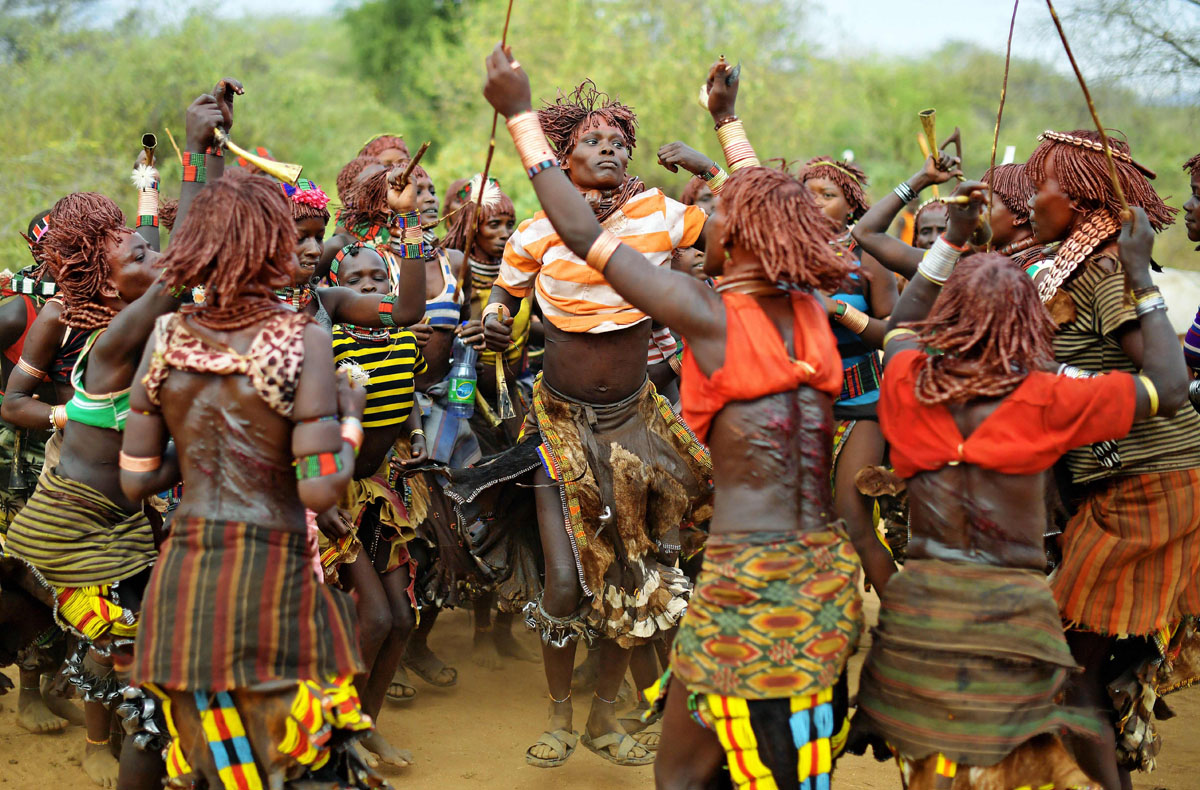 ETHIOPIA CULTURE TRIBES HAMAR