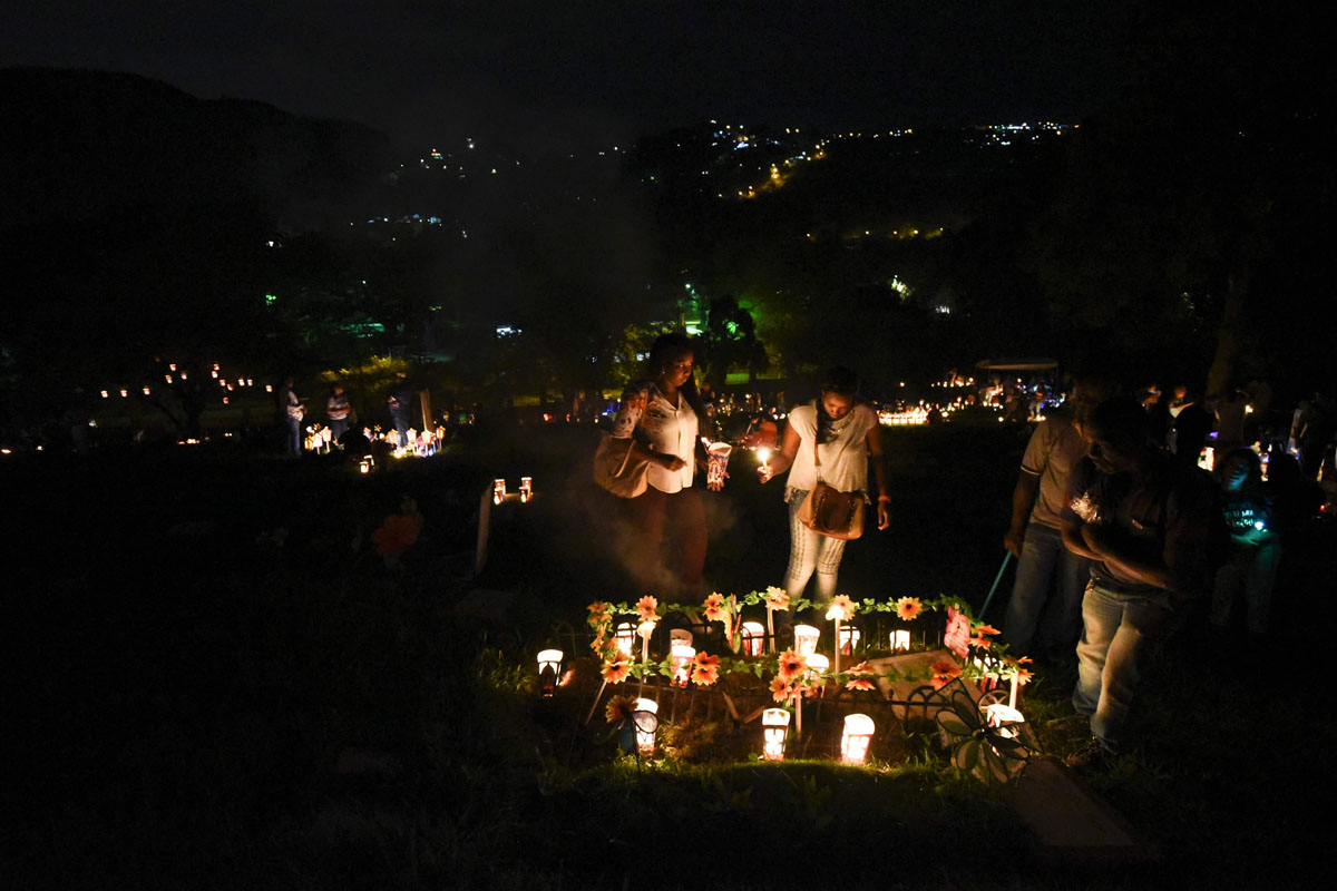 Day of the Candles holiday in Colombia