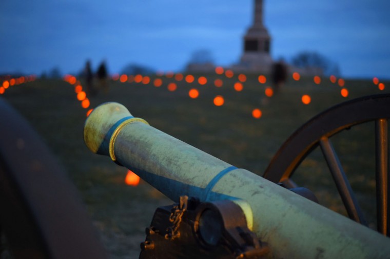 Antietam National Battlefield Memorial Illumination
