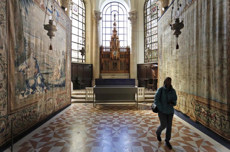 Tapestries at the Cathedral of St. John the Divine in New York