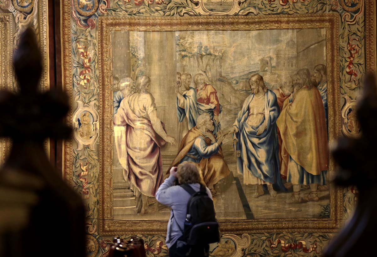 Tapestries at the Cathedral of St. John the Divine in New York