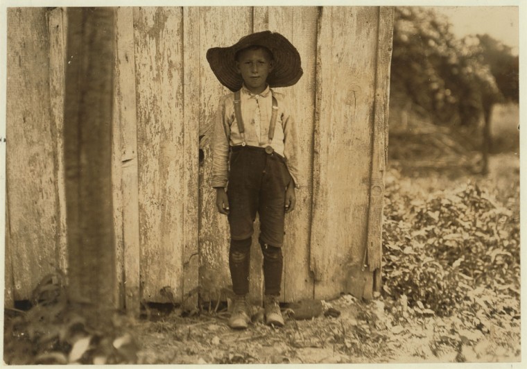 John Slebzak. Location: Baltimore, Maryland. 1909 July. (Lewis Hine/Photo courtesy LOC)