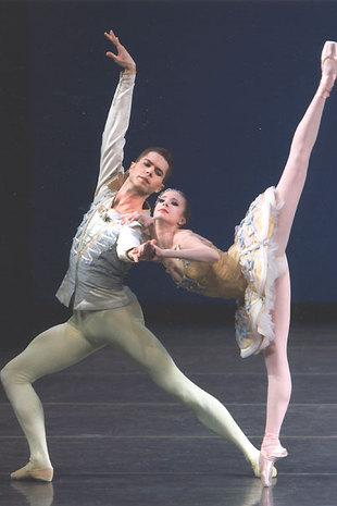 Jason Fowler - Sterling Hyltin and Jason Fowler in Balanchine's Divertimento No. 15