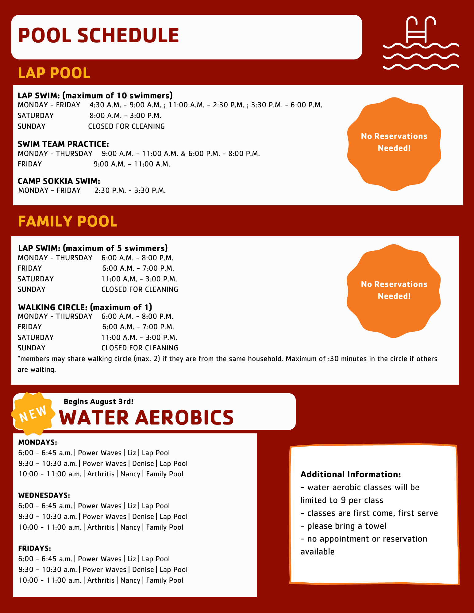 Adult Aquatics | Decatur Family YMCA Adult Aquatics | Decatur Family YMCA
