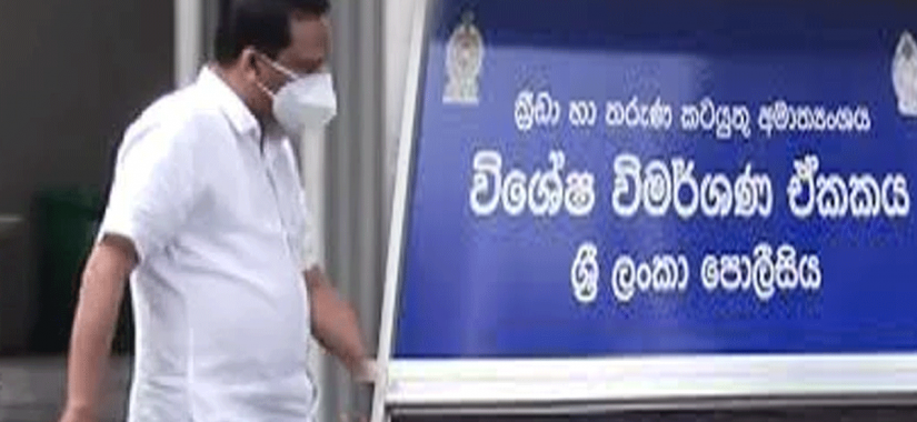 ක්රිකට් විධායක කමිටු සාමාජික සූජීව විශේෂ විමර්ශන ඒකකයට