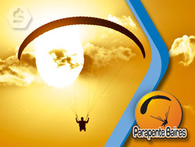 Ver la oferta: VUELO EN PARAPENTE biplaza, con instructor. Sentí la sensación única del vuelo a más de 400 metros de altura.