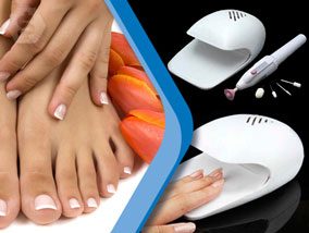 Ver la oferta: SET DE MANICURÍA Y PEDICURÍA. Torno inalámbrico y secador de uñas opcional. Entrega inmediata. Envíos a todo el País.