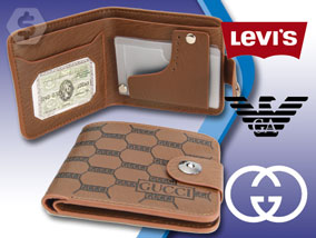 Ver la oferta: BILLETERAS diseño grandes marcas. Levis - Gucci - Armani. Entrega inmediata. Envíos a todo el país.