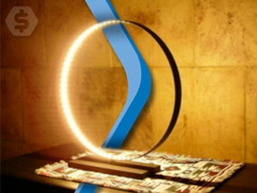 Ver la oferta: LÁMPARA DECORATIVA. Original y exclusivo aro de 30 LEDS con base para mesa. Entrega inmediata. Envíos a todo el país.