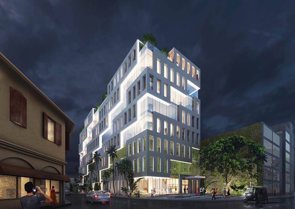 MVRDV's first project in Sri Lanka, Veranda Offices breaks ground