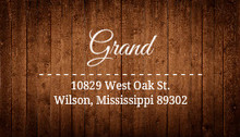 Wooden Picture Perfect Love Address Label