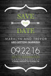 Modern Rustic Gray and White Tree Save The Date