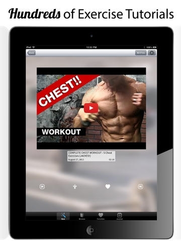 weight lifting videos learn new workouts log progress in journal