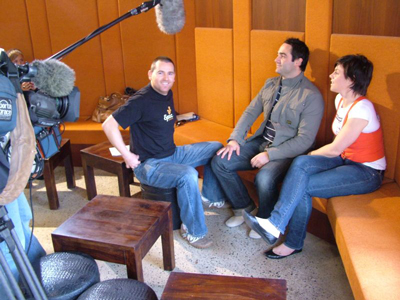 Corey from Epic Espresso talks with Wippa and Em from 92.9 and Today Tonight about being selected as the best coffee in the West Corey from Epic Espresso talks with Wippa and Em from 92.9 and Today Tonight about being selected as the best coffee in the West
