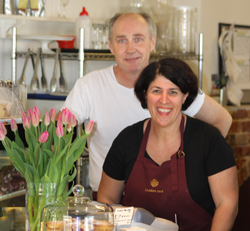 Gold Plate award winners, Fabio and Eleanor Hupfer from Hubbles Yard Gold Plate award winners, Fabio and Eleanor Hupfer from Hubbles Yard