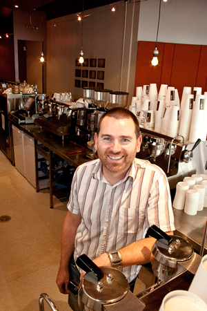 Corey Diamond, owner of Epic Espresso in West Perth has introduced a third Synesso to his cafe