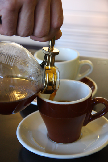 Cafe's like Spring Espresso in Subiaco, Western Australia, have introduced a filtered coffee program that is not only successful visually but also economically.