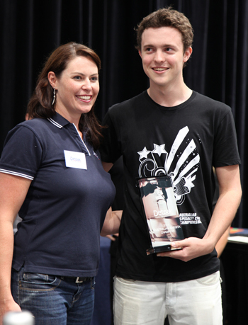 Matt Perger of Victoria was recently crowned Australia’s newest Barista Champion Matt Perger of Victoria was recently crowned Australia’s newest Barista Champion