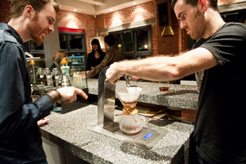 It's people like Nolan from Proud Mary in Collingwood that realise consumers are prepared to pay more for microlot coffees through slower brew methods that showcase a particular region.