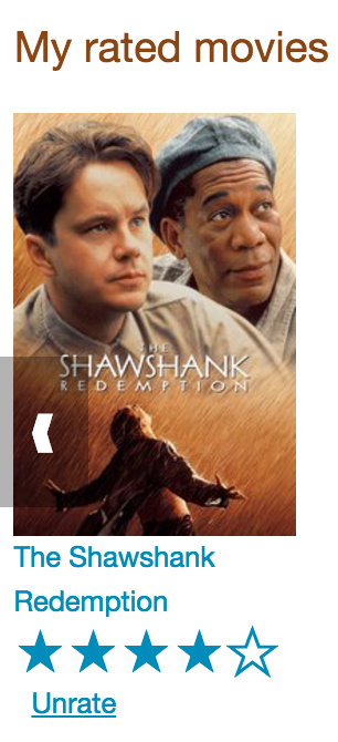 My rated movies in the Neo4j Flask movies template app