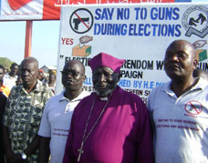 Sudanese Bishop Nathaniel Bishop Nathaniel G. Anyleth of Sudan, a visitor of Kentuckiana